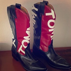Tommy Hilfiger Cowboy Boots • Size 8